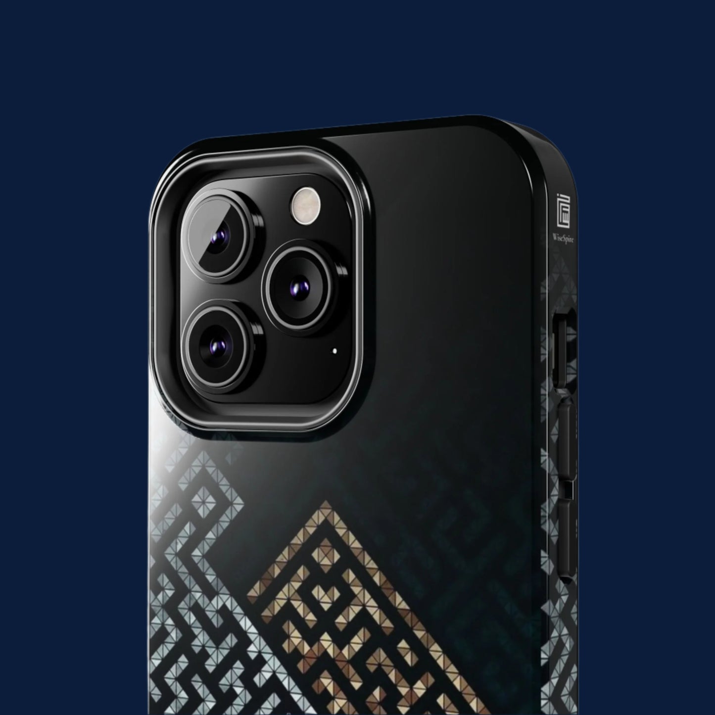 Kufic Tough Phone Case |Elegant Islamic Art Design | Durable Phone Cover
