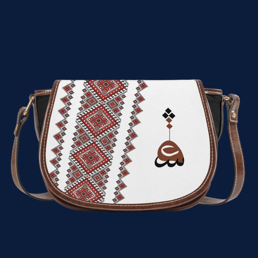 Heritage Threads Saddle Bag with Accessory Round Satchel Bag