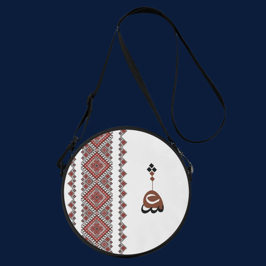 Heritage Threads Saddle Bag with Accessory Round Satchel Bag