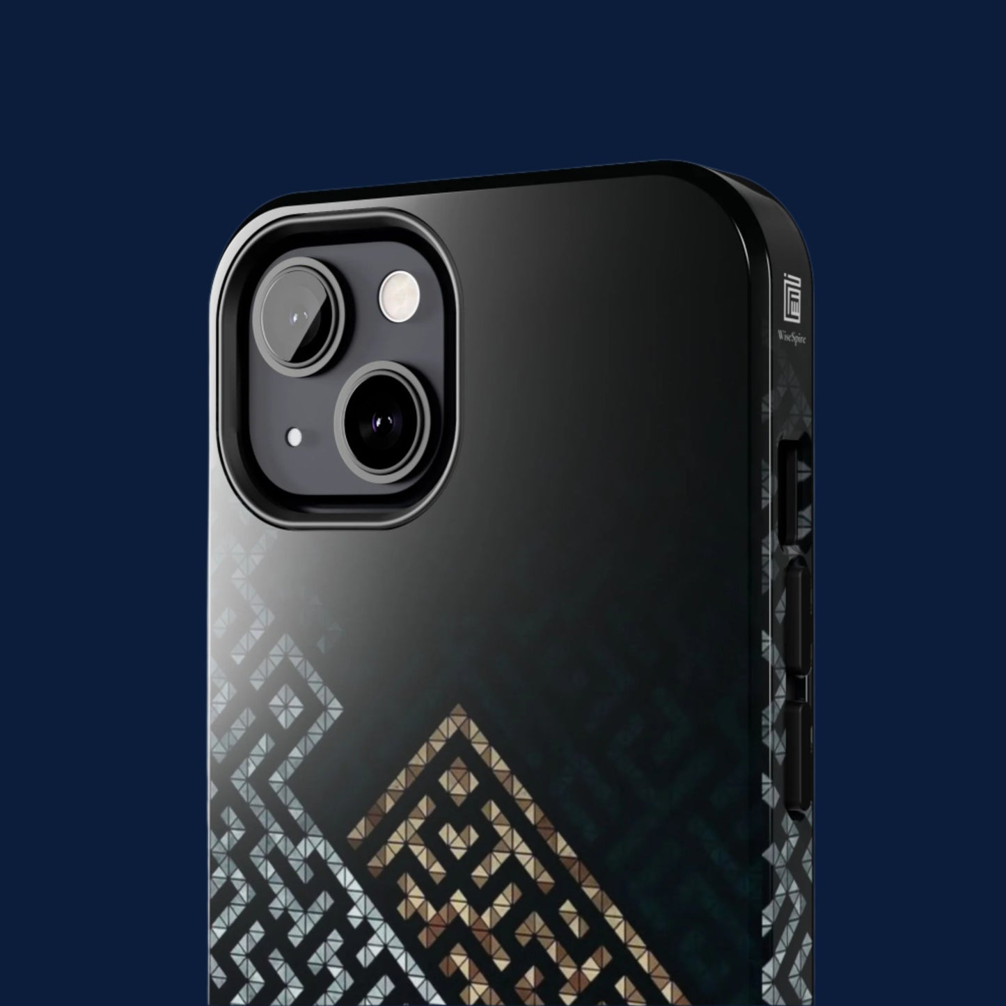 Kufic Tough Phone Case |Elegant Islamic Art Design | Durable Phone Cover