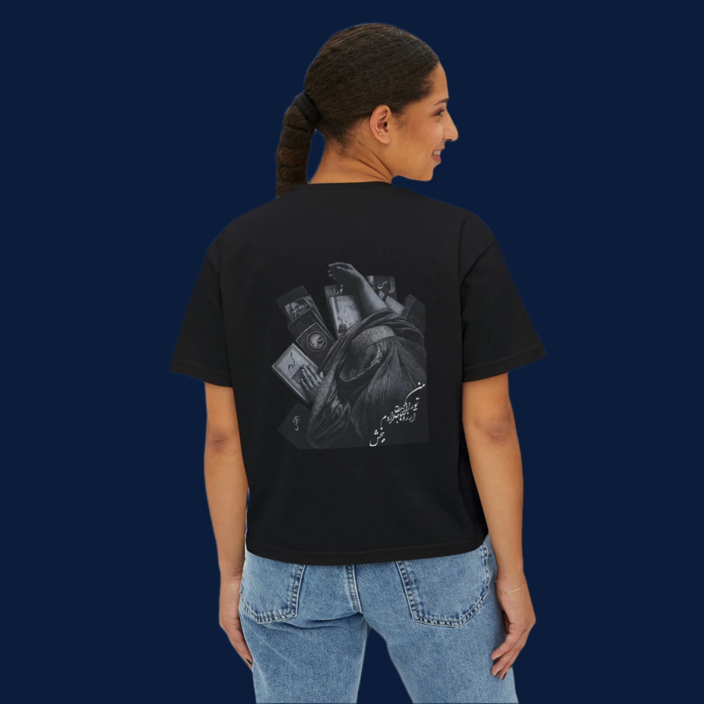 "Wish" Trendy Women's Boxy Tee