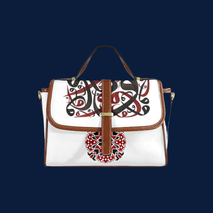 Artistic Leather Satchel
