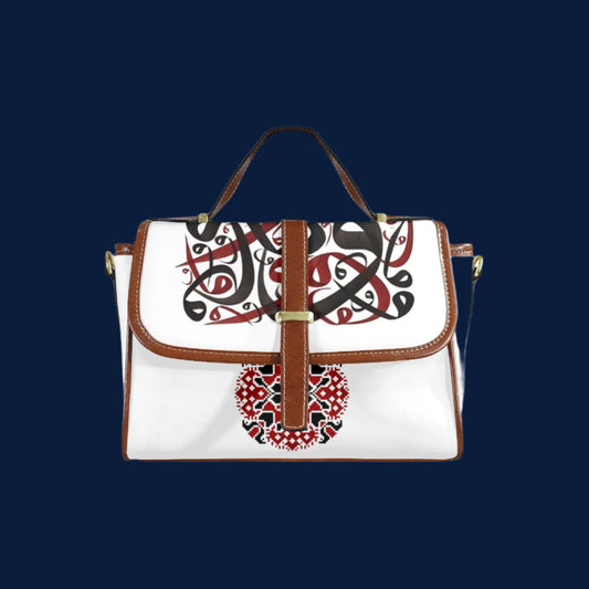 Artistic Leather Satchel